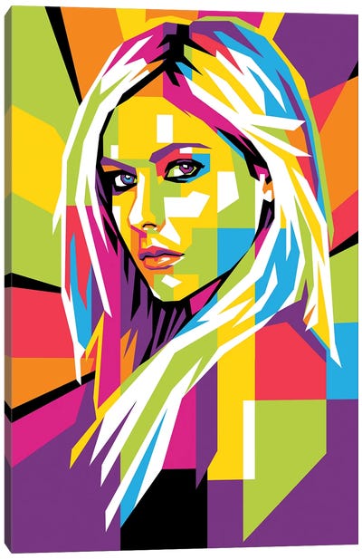 Avril Lavigne Canvas Art Print - Avril Lavigne