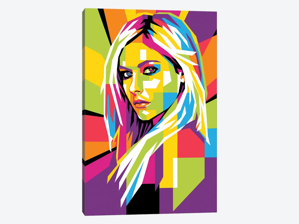 Avril Lavigne by Dayat Banggai 1-piece Canvas Art