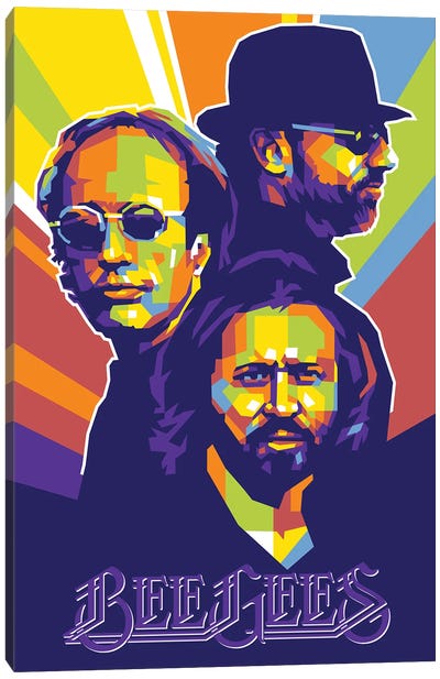 The Bee Gees Canvas Art Print