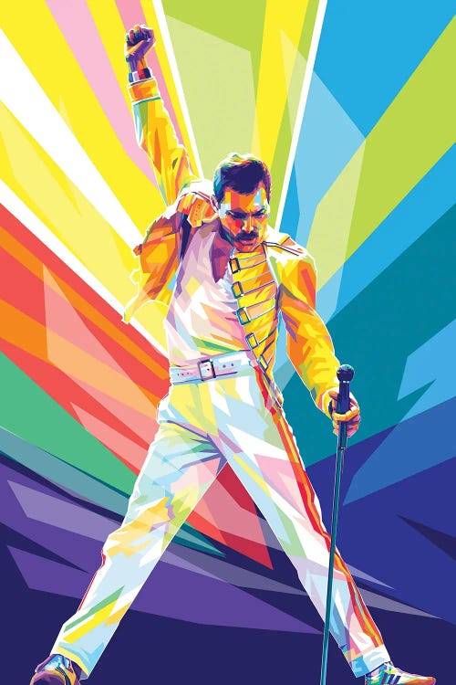 Yeah Freddie..!! by Dayat Banggai wall art
