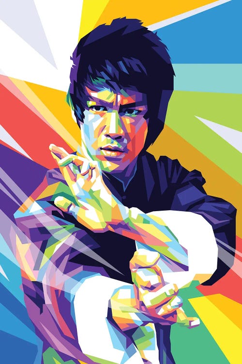BRUCE LEE SCENERY artwork picture wall Canvas home wall choose your size 