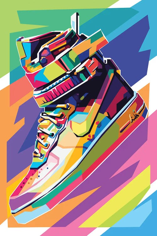 Just a Colorful Shoe