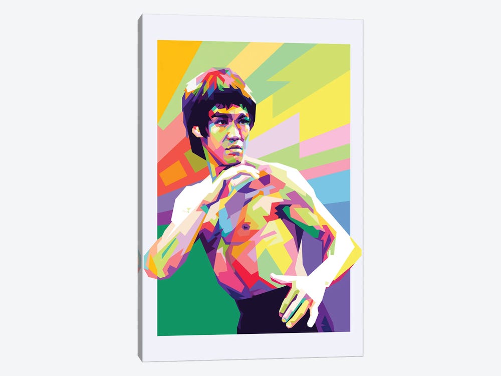Bruce Lee III by Dayat Banggai 1-piece Canvas Print