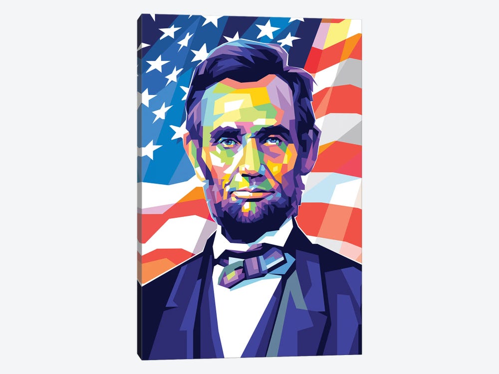 Abraham Lincoln 1-piece Canvas Print