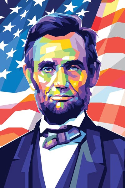 American Décor: Abraham Lincoln by Dayat Banggai