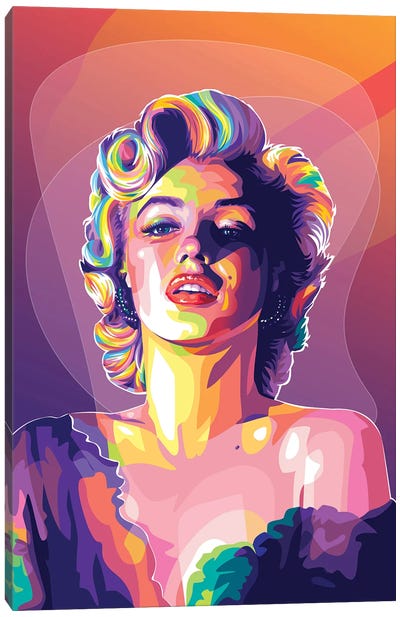 Marilyn Monroe II Canvas Art Print - Dayat Banggai