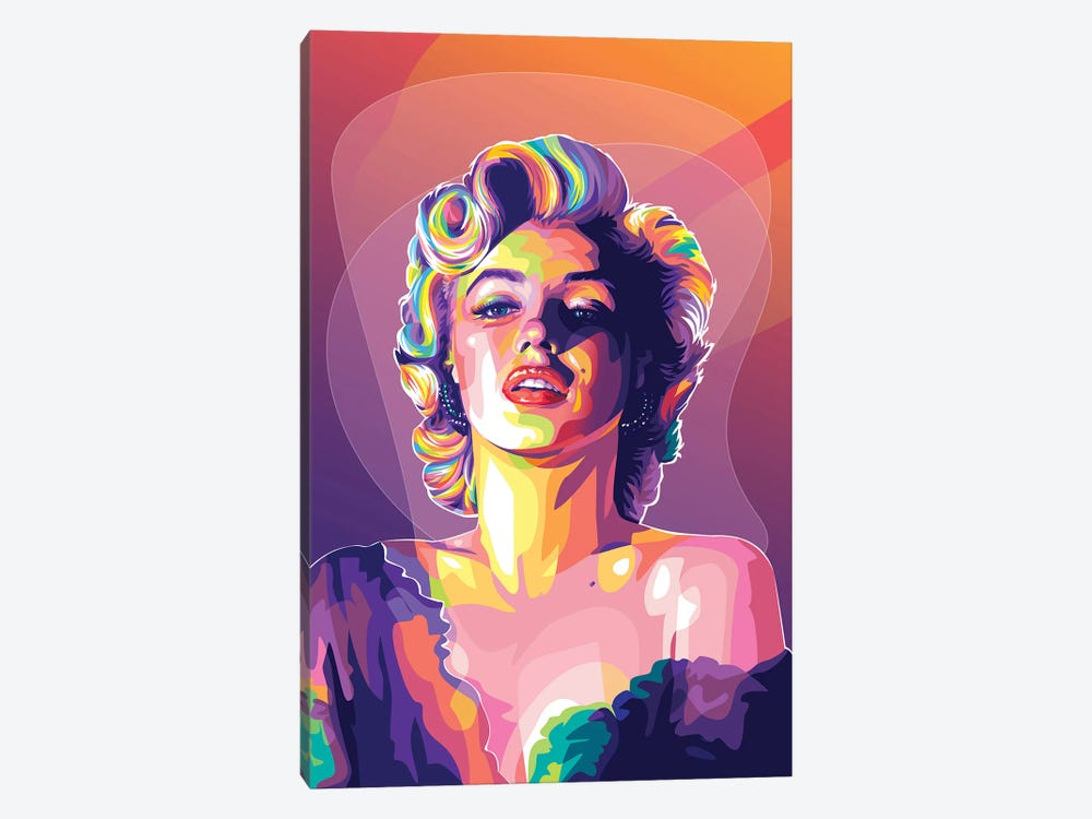 Marilyn Monroe II by Dayat Banggai 1-piece Canvas Art Print