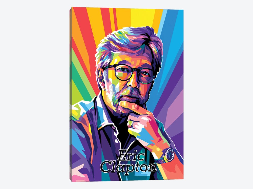 Eric Clapton by Dayat Banggai 1-piece Art Print
