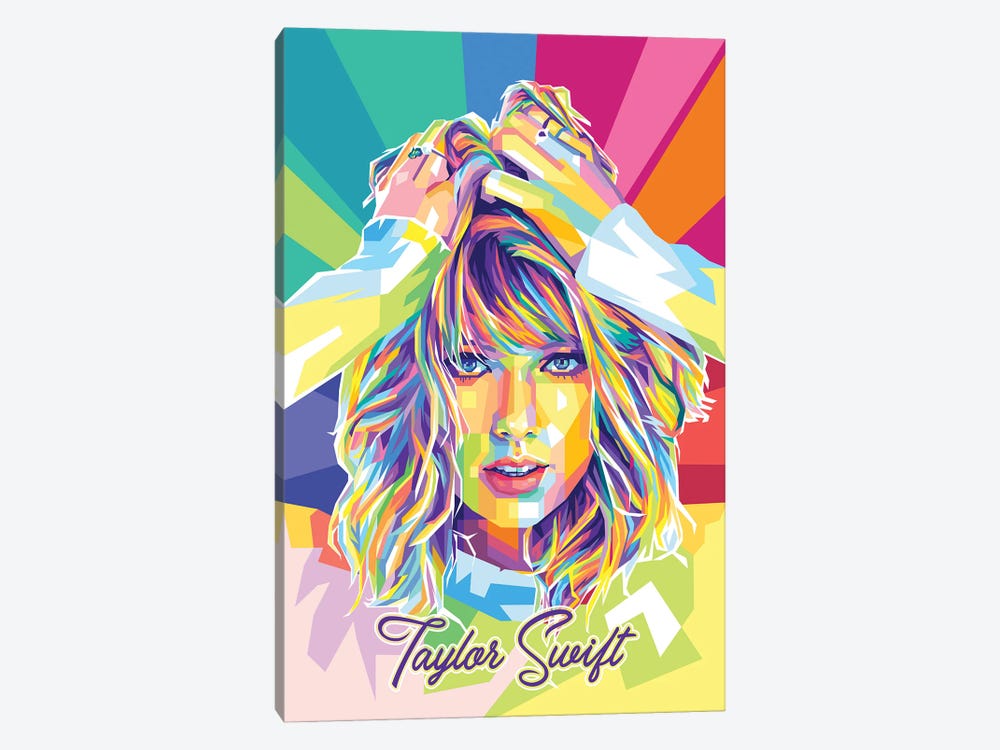 Taylor Swift II by Dayat Banggai 1-piece Canvas Print