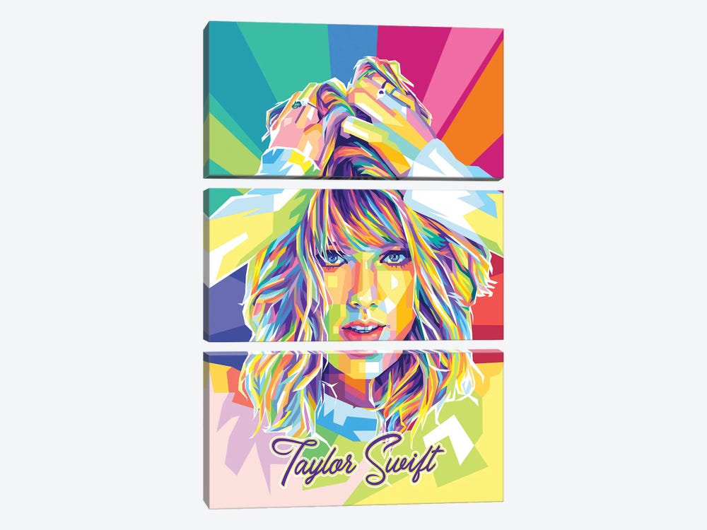 Taylor Swift II by Dayat Banggai 3-piece Art Print