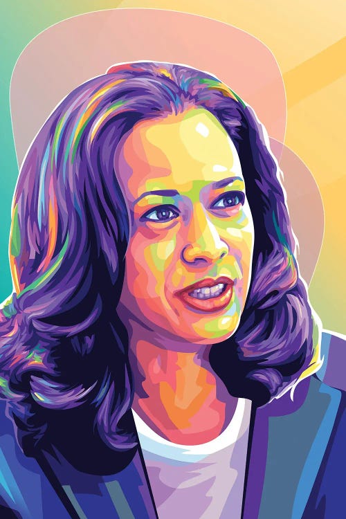 Kamala Harris II by Dayat Banggai wall art