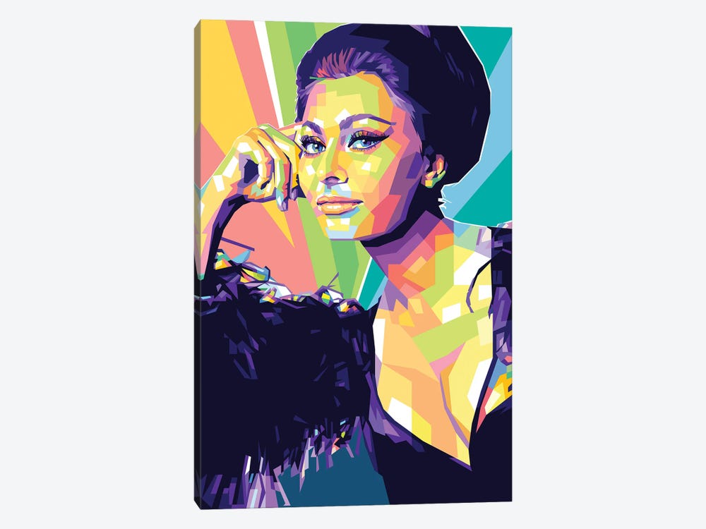 Sophia Loren II by Dayat Banggai 1-piece Art Print