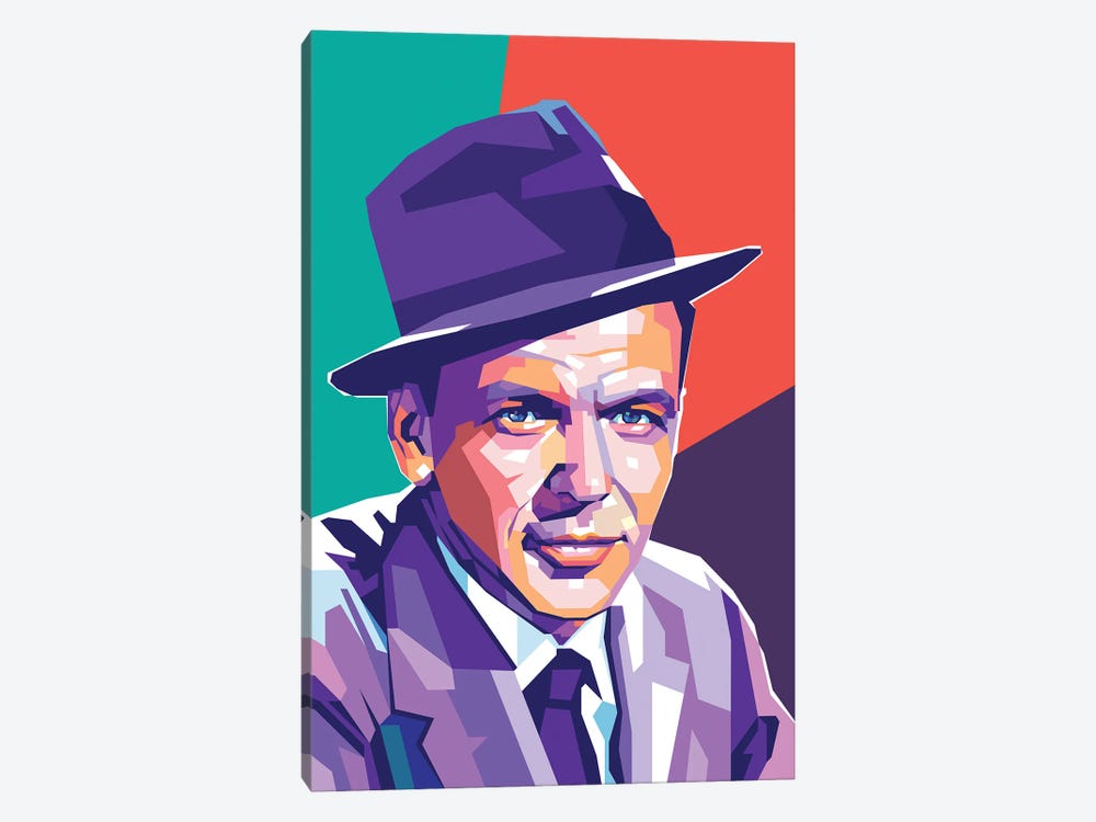 Frank Sinatra by Dayat Banggai 1-piece Canvas Art
