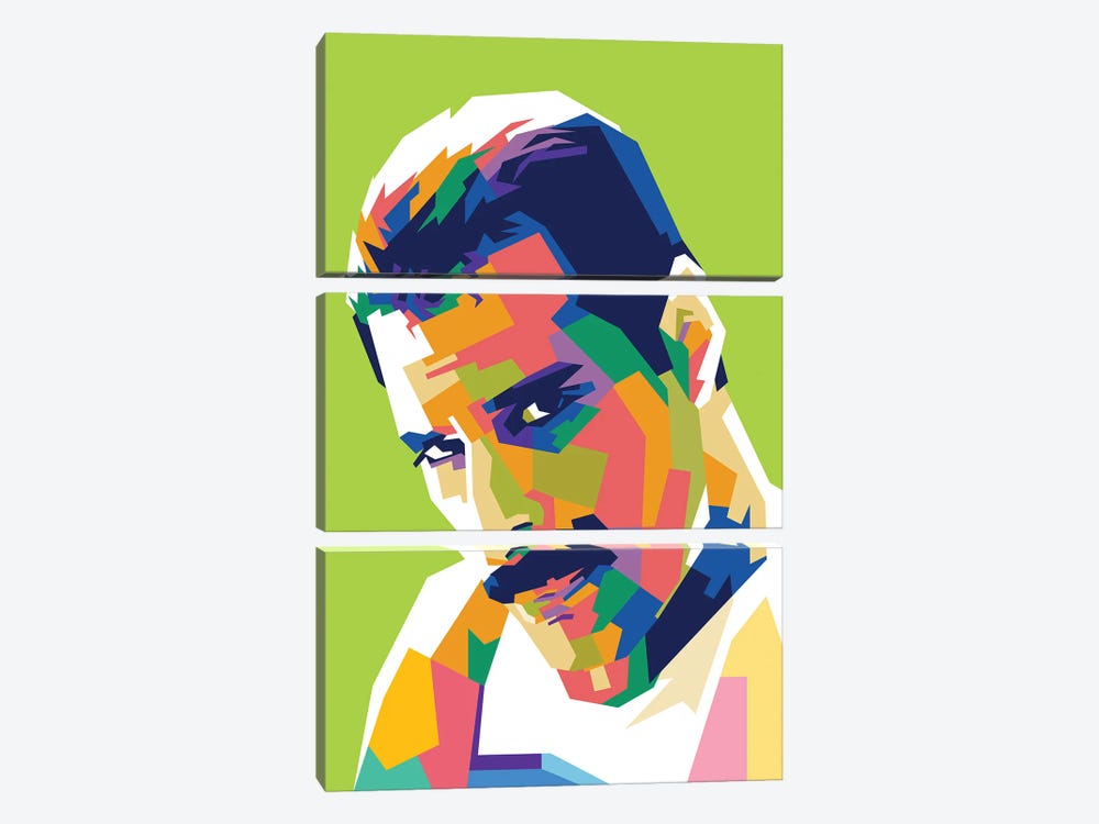 Freddie Mercury I by Dayat Banggai 3-piece Art Print