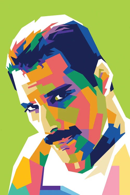 Freddie Mercury I by Dayat Banggai wall art