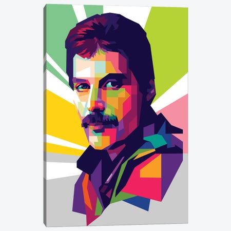 Freddie Mercury II Canvas Print #DYB32} by Dayat Banggai Canvas Art Print