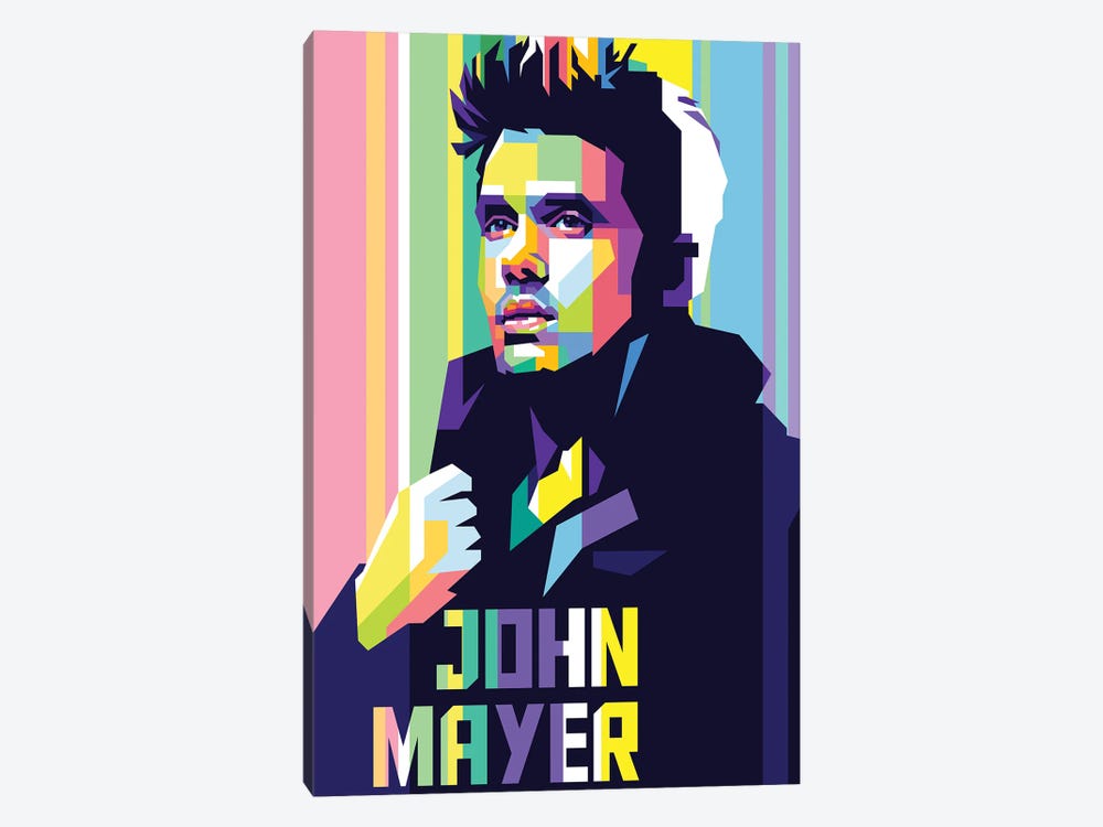 John Mayer by Dayat Banggai 1-piece Canvas Artwork