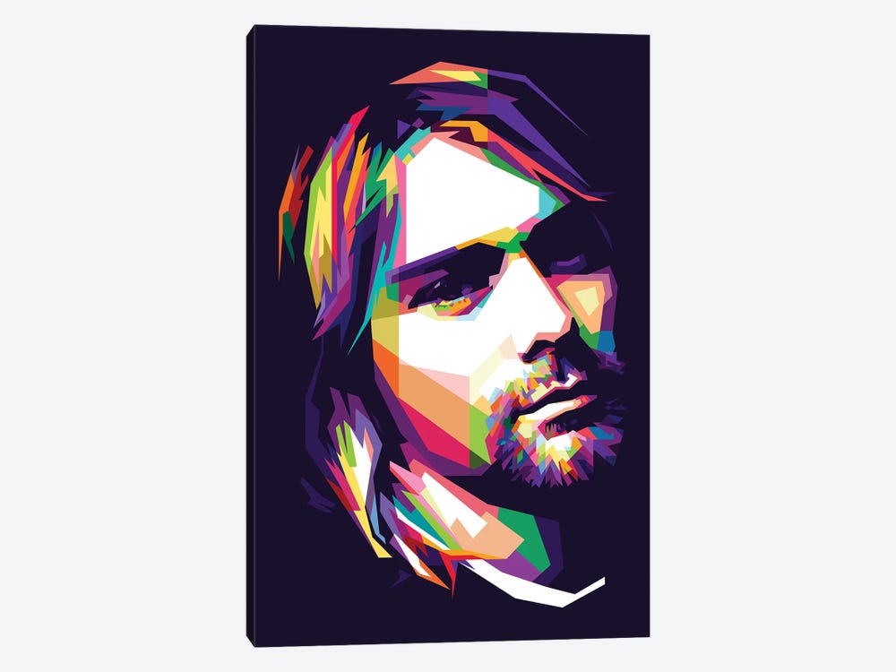 Kurt Cobain by Dayat Banggai 1-piece Canvas Print