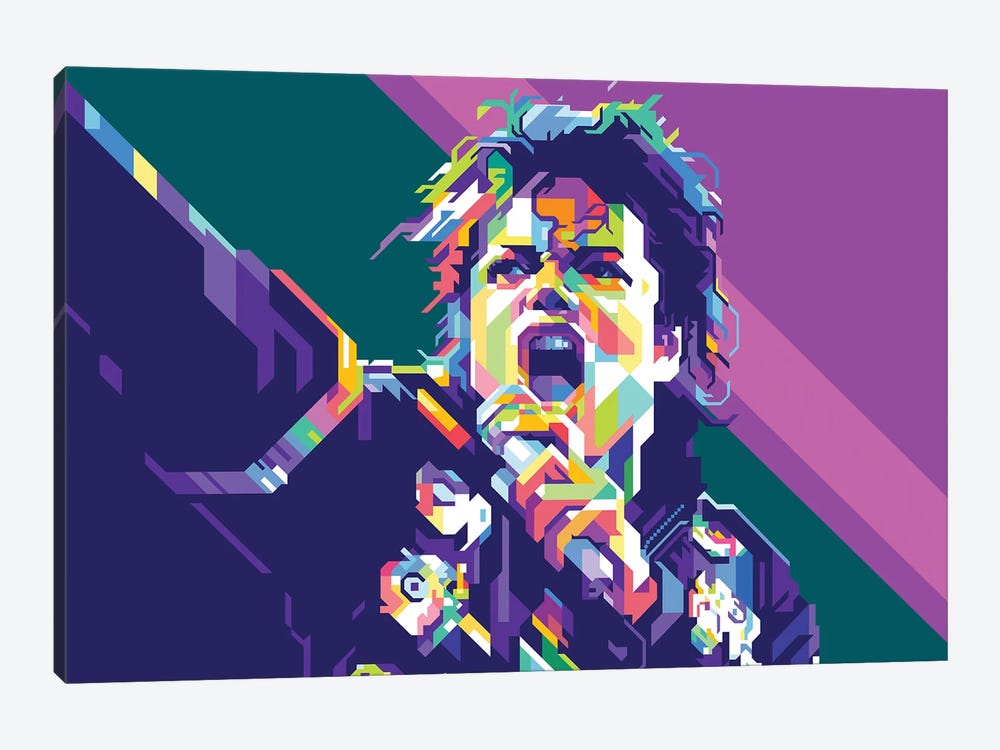 Michael Jackson by Dayat Banggai 1-piece Canvas Print