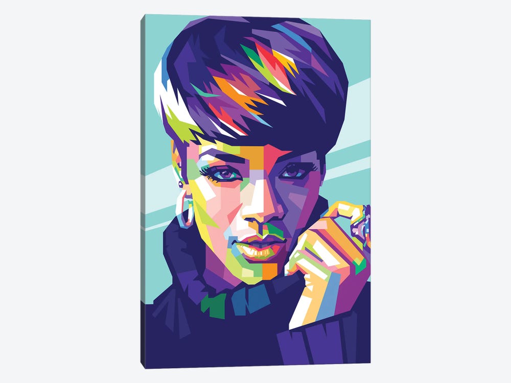 Rihanna by Dayat Banggai 1-piece Canvas Print