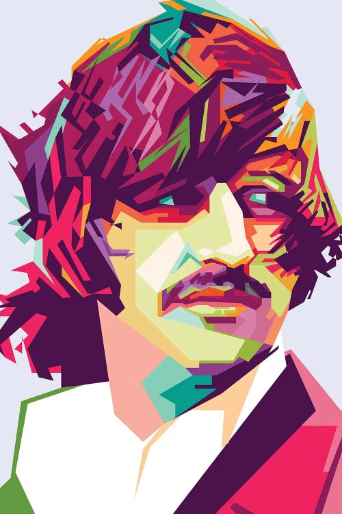 Ringo Starr I by Dayat Banggai wall art