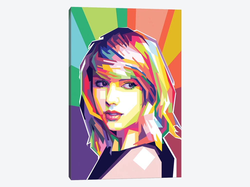 Taylor Swift by Dayat Banggai 1-piece Canvas Wall Art