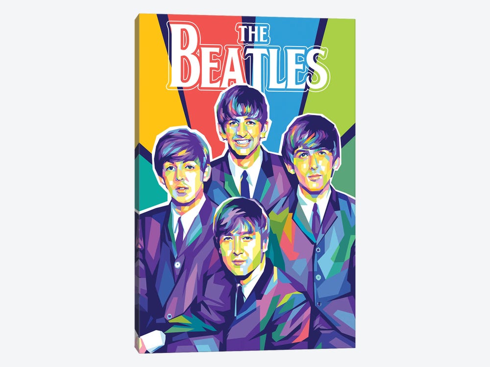 The Beatles I by Dayat Banggai 1-piece Art Print