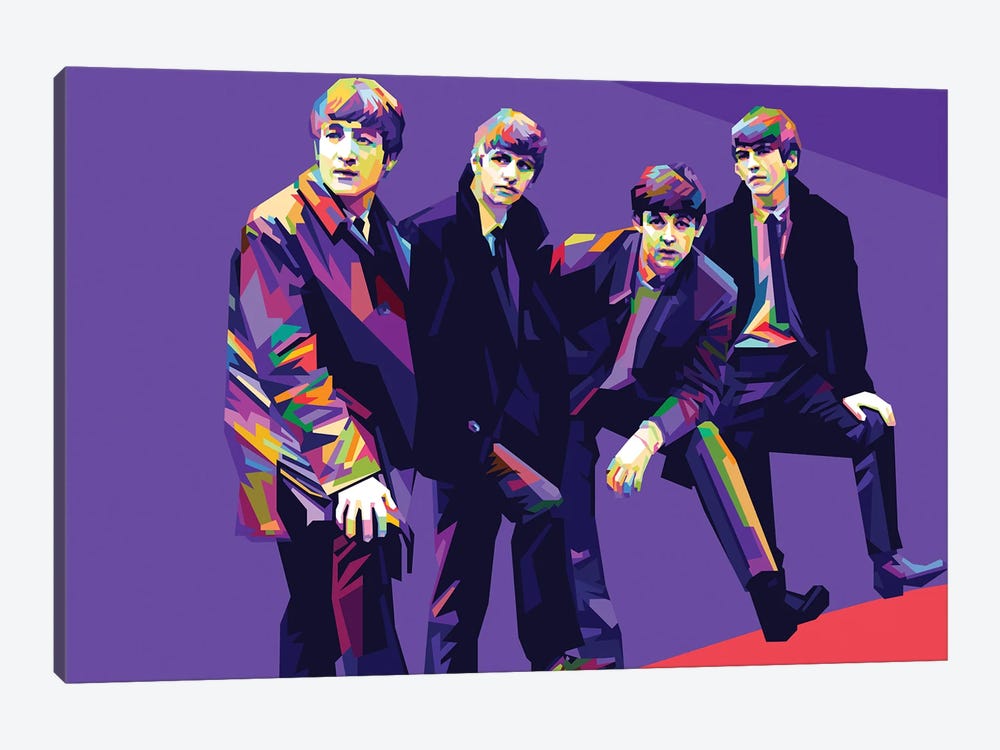 The Beatles II by Dayat Banggai 1-piece Canvas Artwork