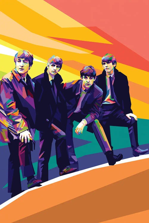 The Beatles III by Dayat Banggai wall art