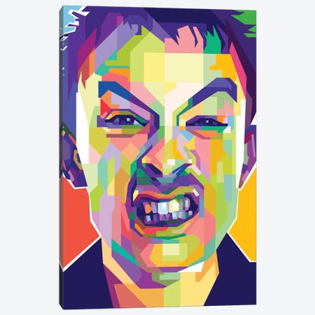 Thom Yorke I Canvas Print #DYB74} by Dayat Banggai Canvas Wall Art