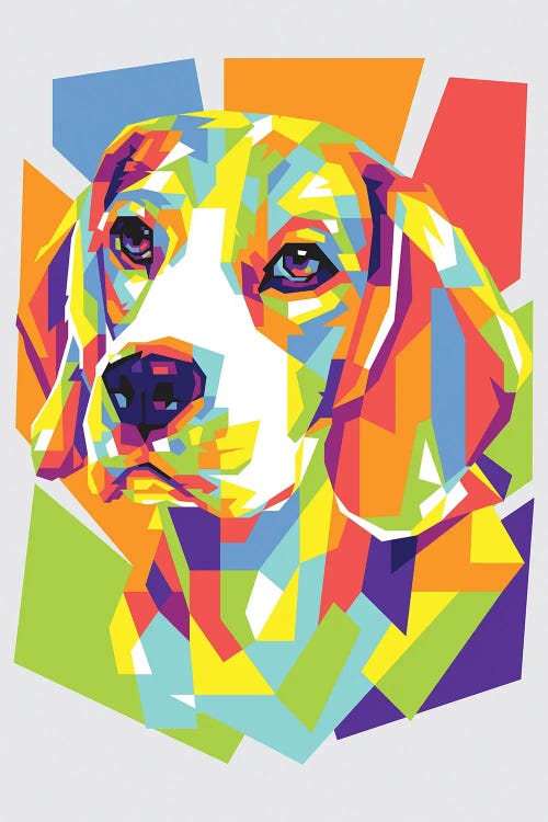 Beagle by Dayat Banggai wall art