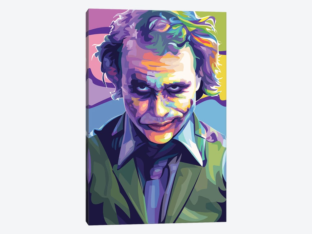Heath Ledger Joker by Dayat Banggai 1-piece Art Print