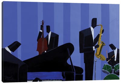 Mood Interlude Canvas Art Print - Jazz Art