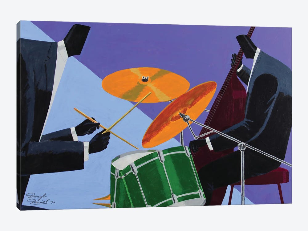 Rhythm Mates by Darryl Daniels 1-piece Canvas Art