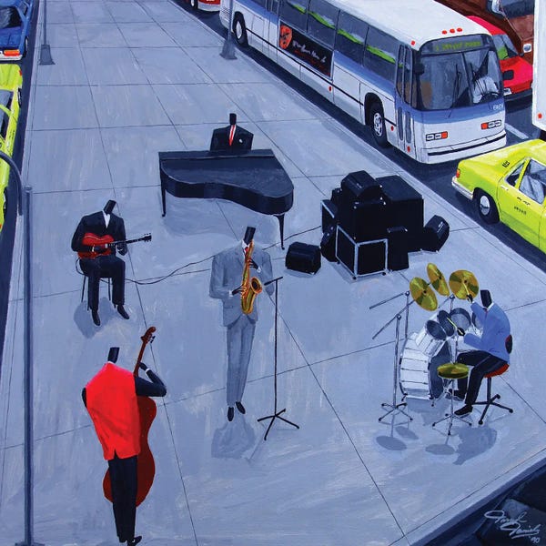 Unexpected Red: Traffic Jam by Darryl Daniels