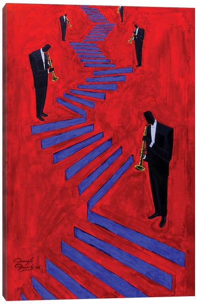 Ascencion Canvas Art Print - Stairs & Staircases