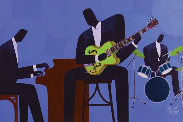 Drums: Blue Mood Trio by Darryl Daniels