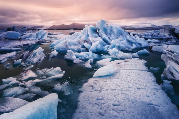 Glaciers & Icebergs: Calm by queverenislandia.es