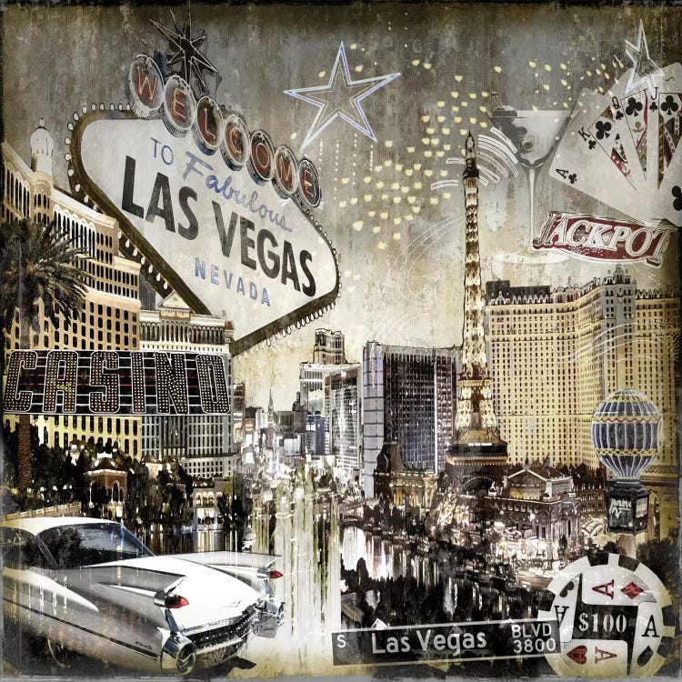 Las Vegas by Dylan Matthews wall art