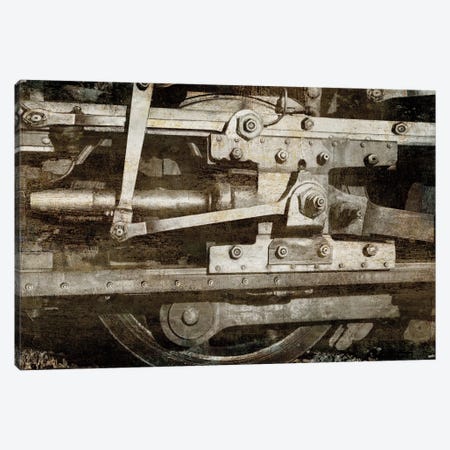 Locomotive Detail Canvas Print #DYM14} by Dylan Matthews Canvas Print