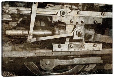 Locomotive Detail Canvas Art Print - Dylan Matthews