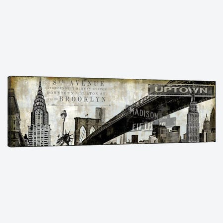 NY Perspectives Canvas Print #DYM15} by Dylan Matthews Canvas Print