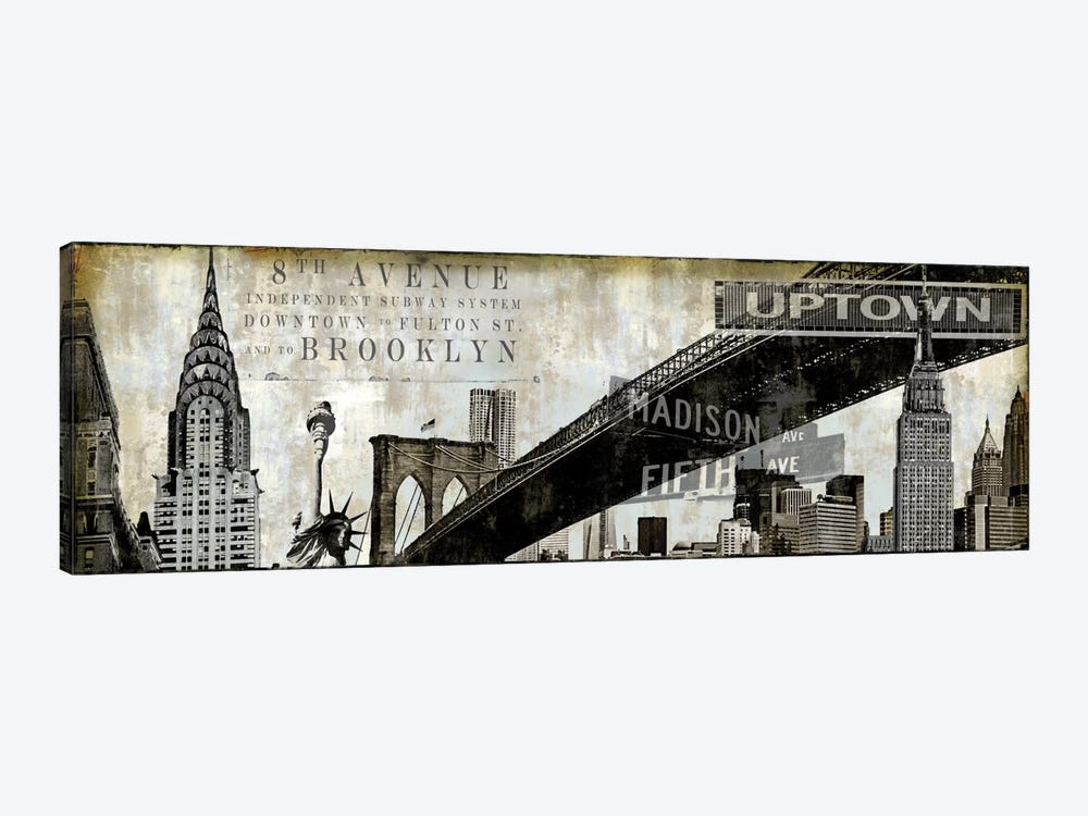 NY Perspectives by Dylan Matthews 1-piece Canvas Print
