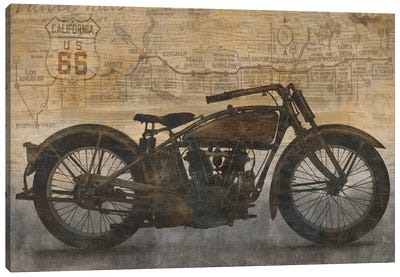 Ride Canvas Art Print - Motorcycles