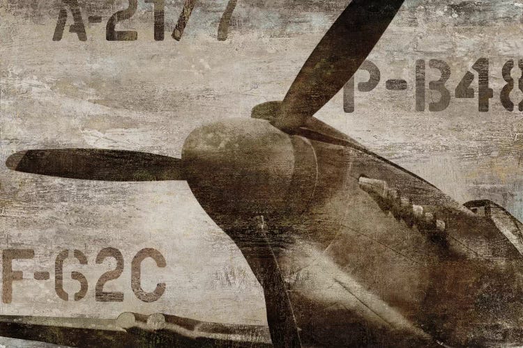 Vintage Airplane by Dylan Matthews wall art