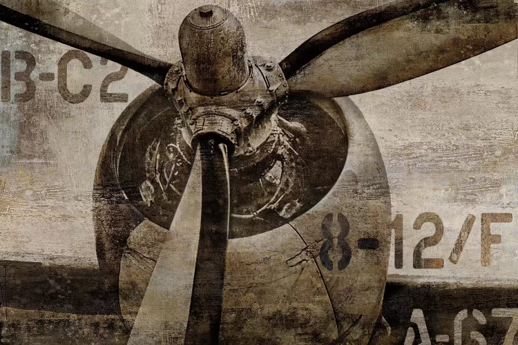 Vintage Propeller by Dylan Matthews wall art