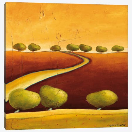 Roads I Canvas Print #DYN5} by Stacy Dynan Canvas Artwork
