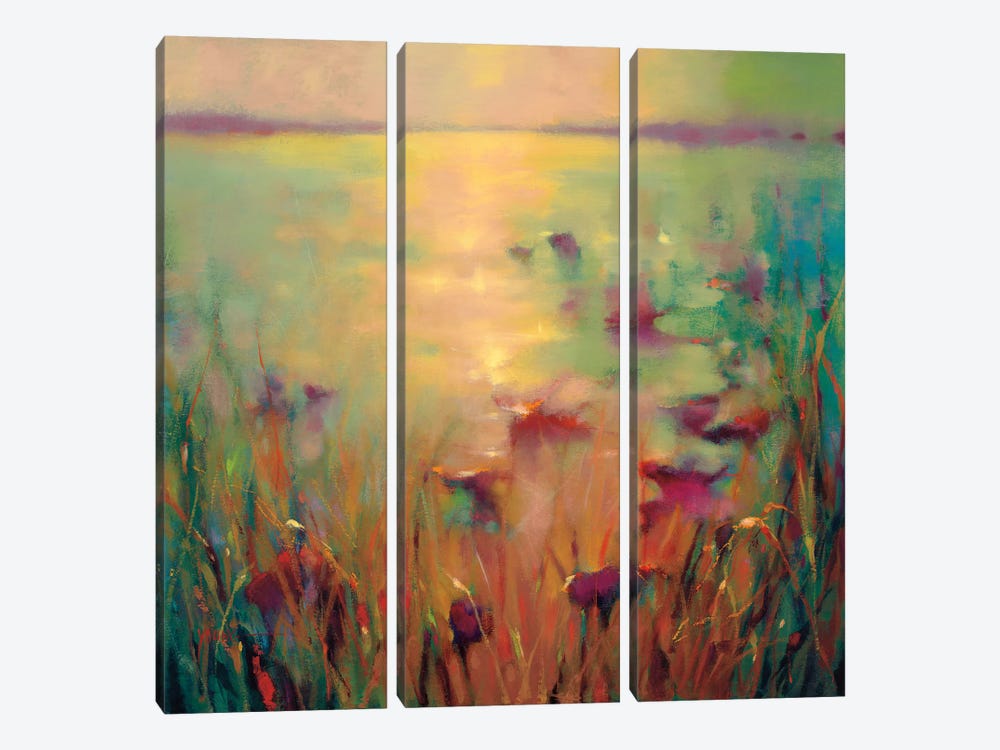 Morning by Donna Young 3-piece Canvas Wall Art