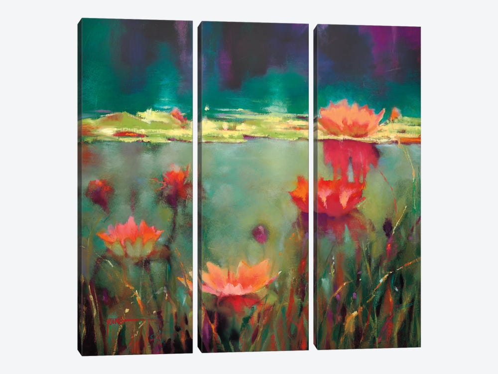 Nightfall by Donna Young 3-piece Canvas Art Print