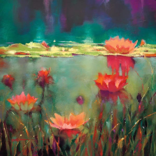 Lilies: Nightfall by Donna Young